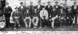 Some of the students at the Karangahake School of Mines (about 1900).